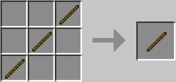 Fabrication du très long bâton